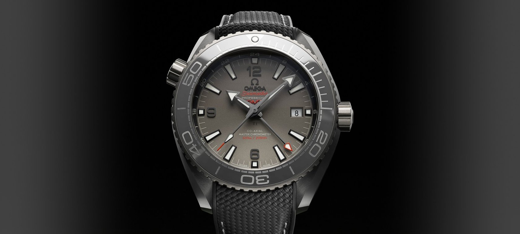 Omega Seamaster Planet Ocean GMT Dark Grey