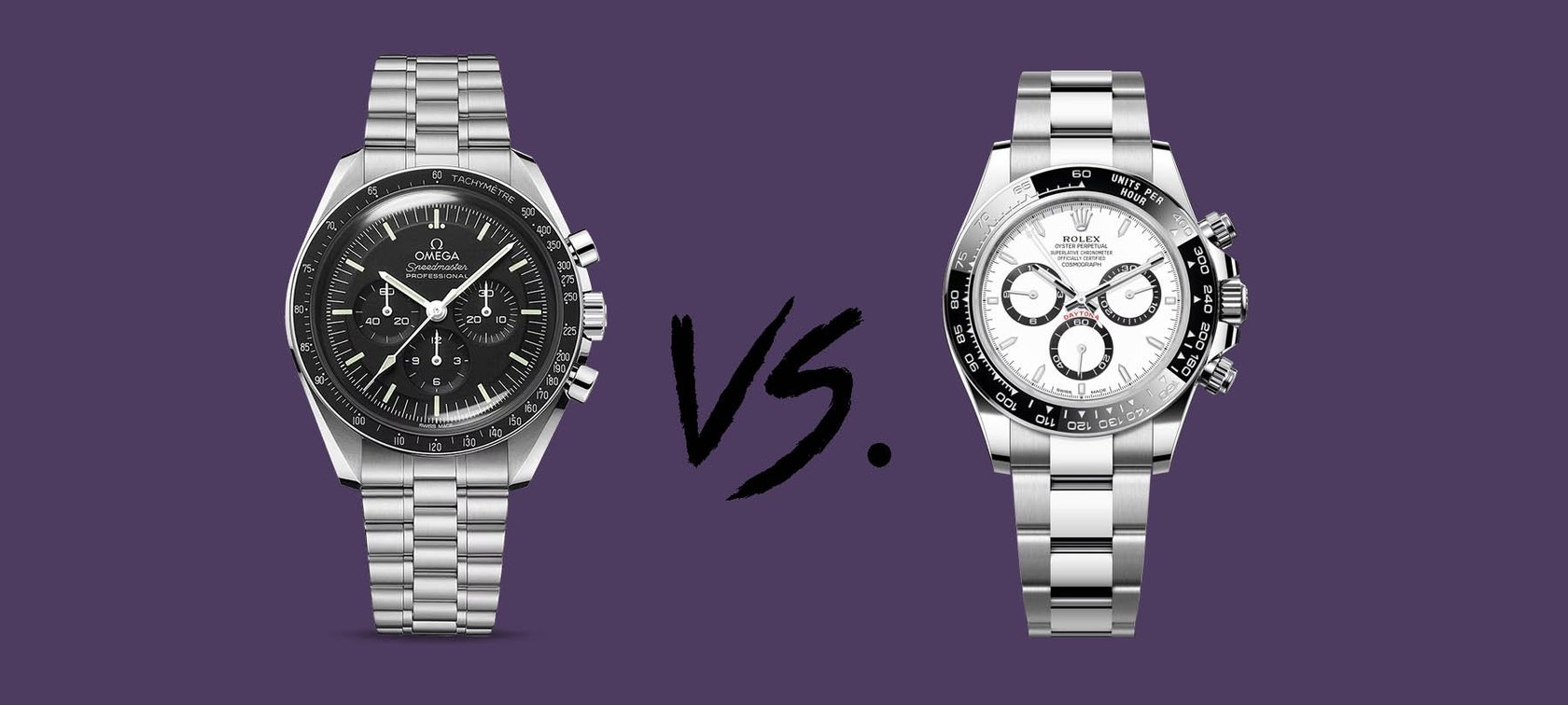 Sunday Morning Showdown: Omega Speedmaster Professional Vs. Rolex Cosmograph Daytona