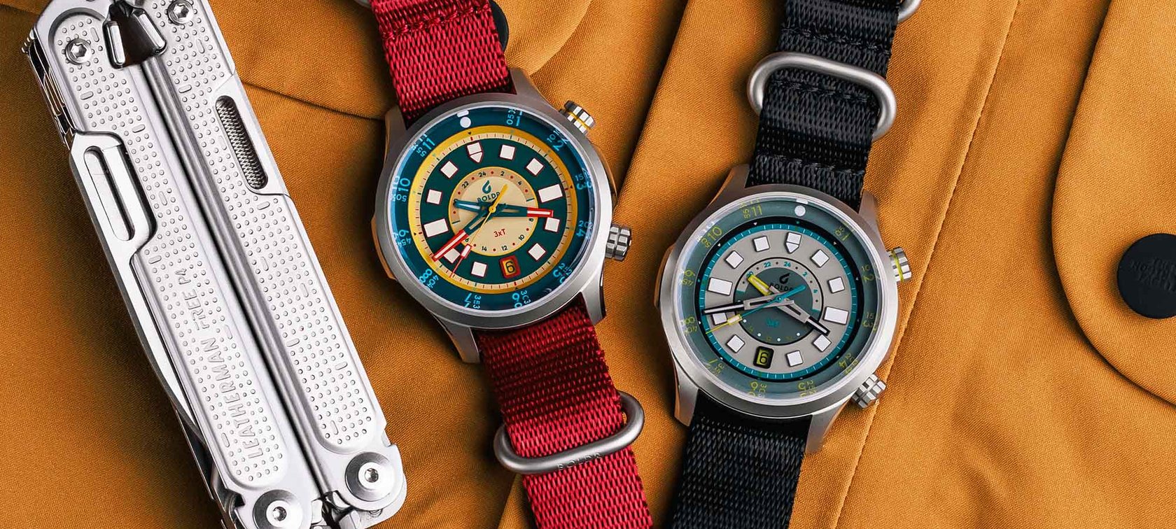 Introducing: The Colorful And Adventurous Boldr × Worn & Wound 3xT GMT