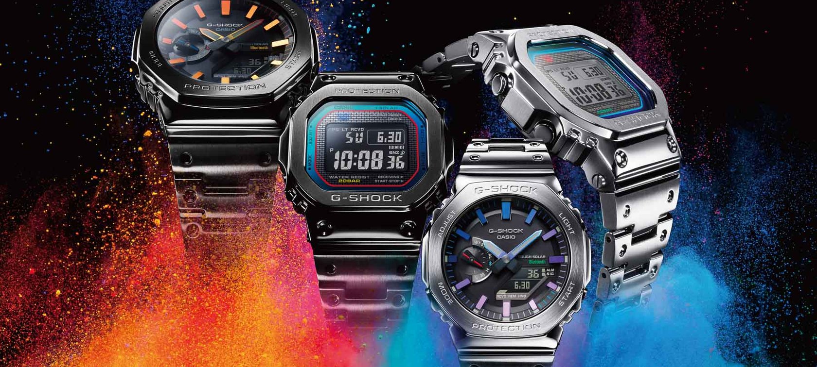 Introducing: The G-Shock Polychromatic Collection