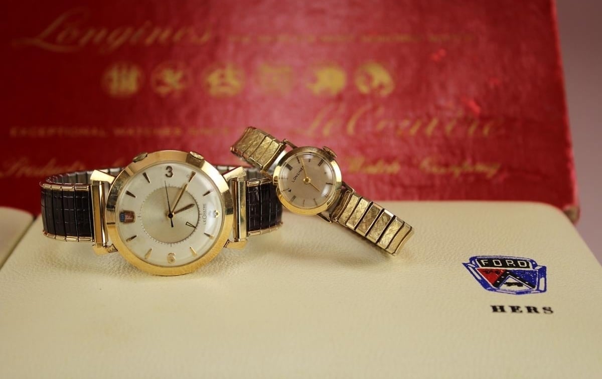 #TBT The 1955 Ford LeCoultre & Longines His And Hers Set