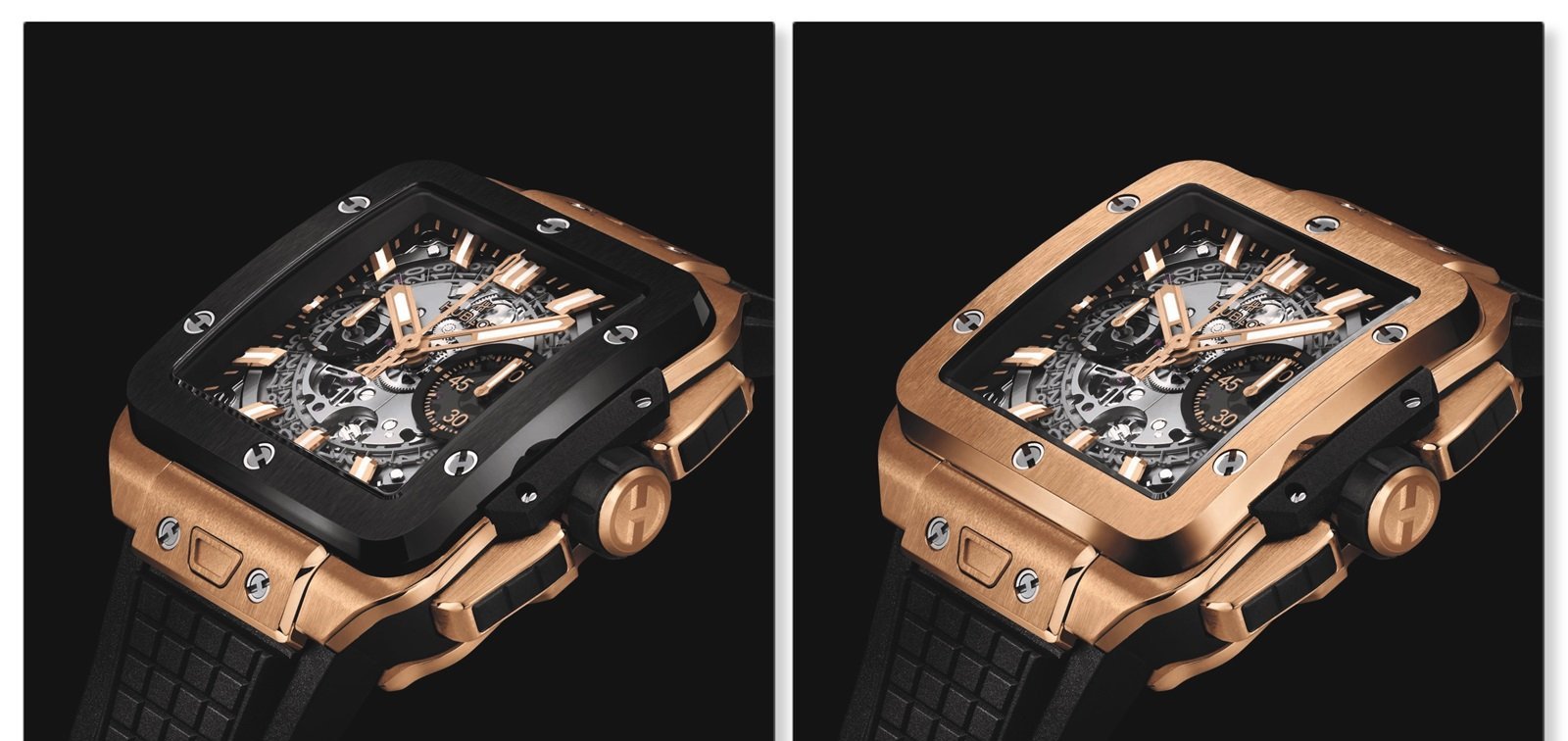 Hublot Square Bang Unico King Gold