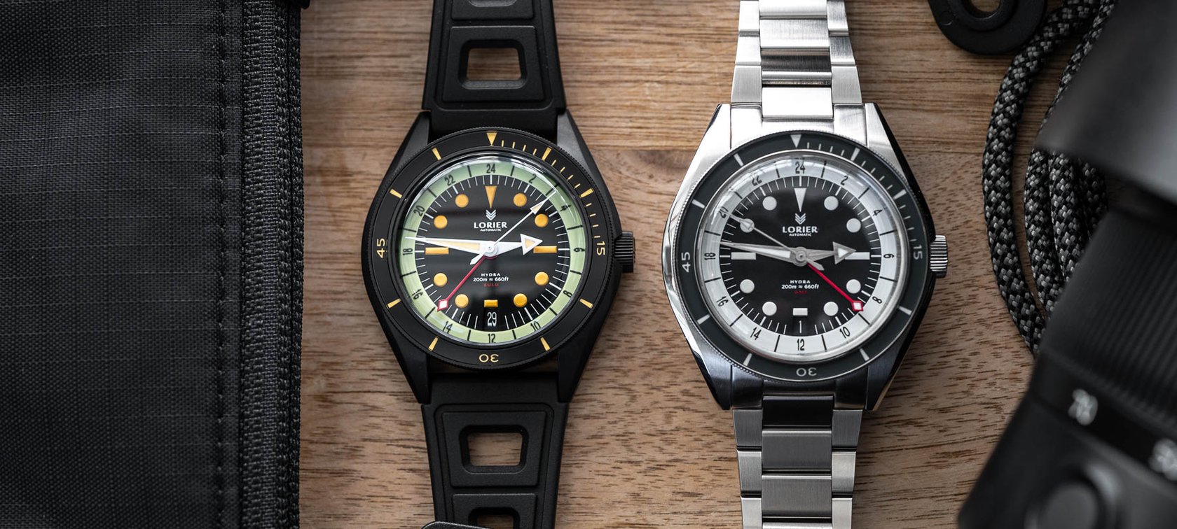 Lorier Hydra GMT and Hydra Zulu