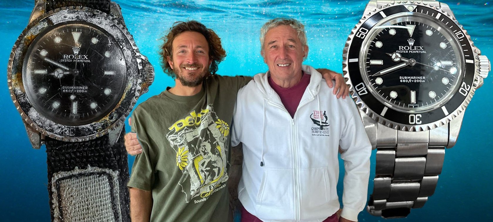 Lost And Found: Vintage Rolex Submariner Discovered On The Ocean Floor Returns Home After A Five-Year Adventure