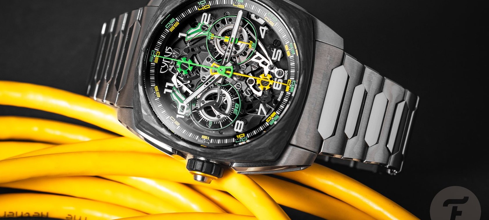 Hands-On With The Extravagant Cyrus Klepcys DICE Lime Carbon