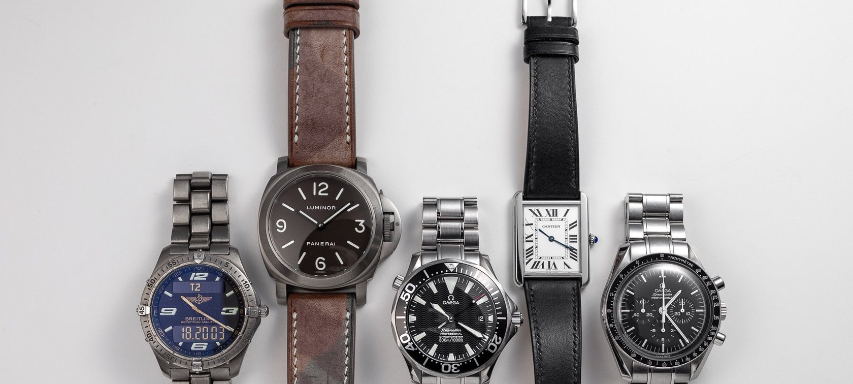 Nacho's five-watch collection