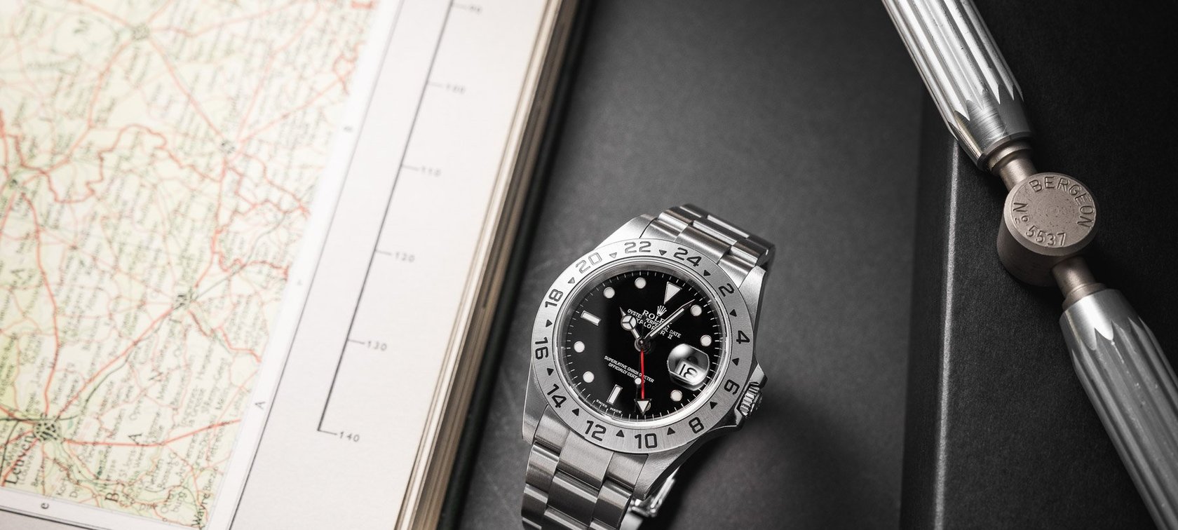 Rolex Explorer II 16570 black