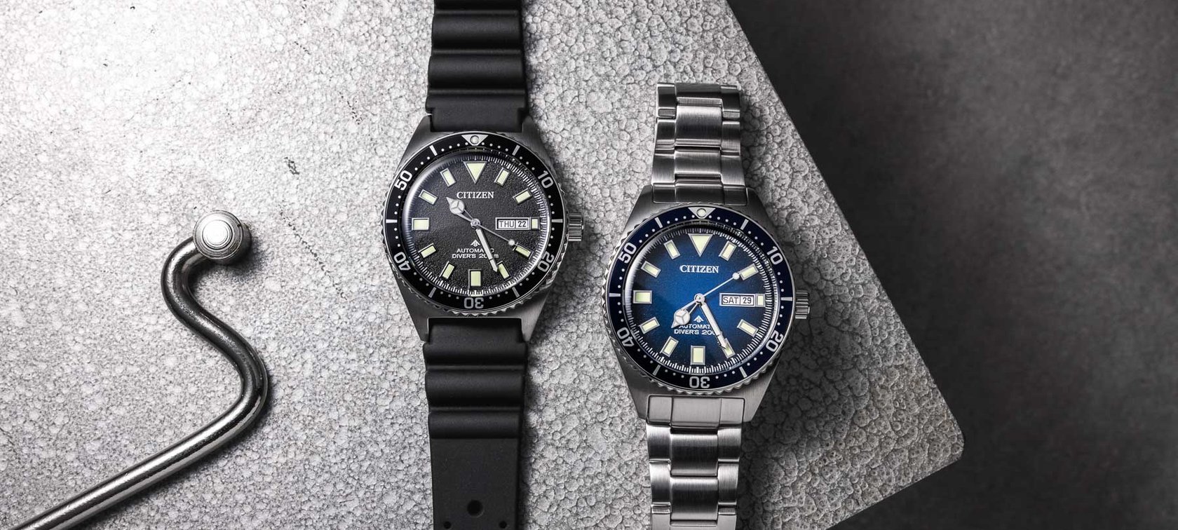 Citizen Promaster Mechanical Diver NY0129-58LE and NY0120-01EE