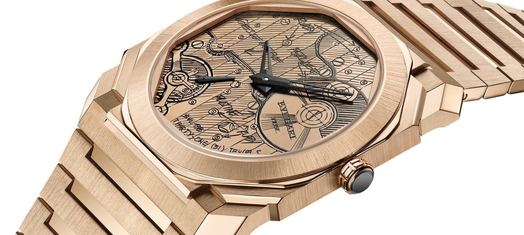 Bvlgari Octo Finissimo Sketch rose gold