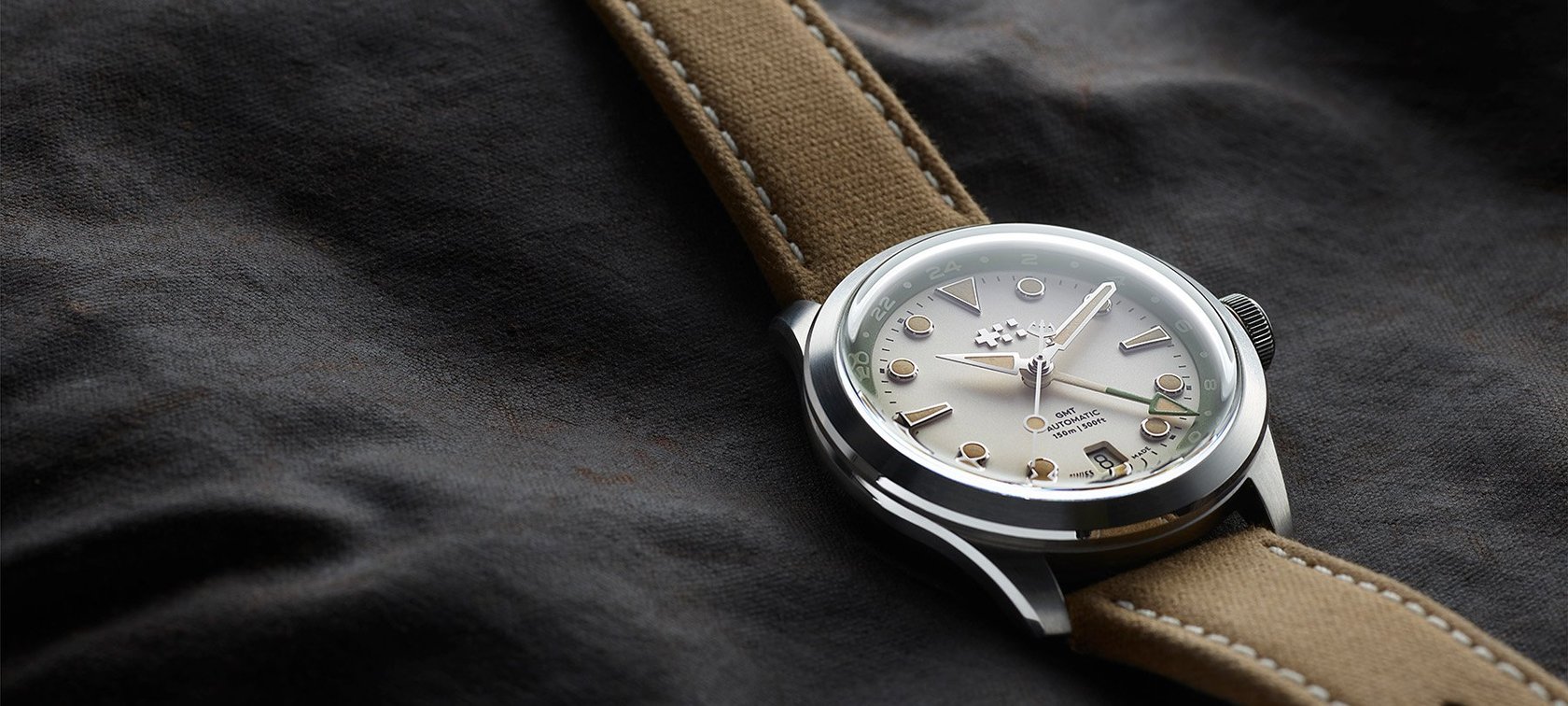 Christopher Ward C65 Dune GMT