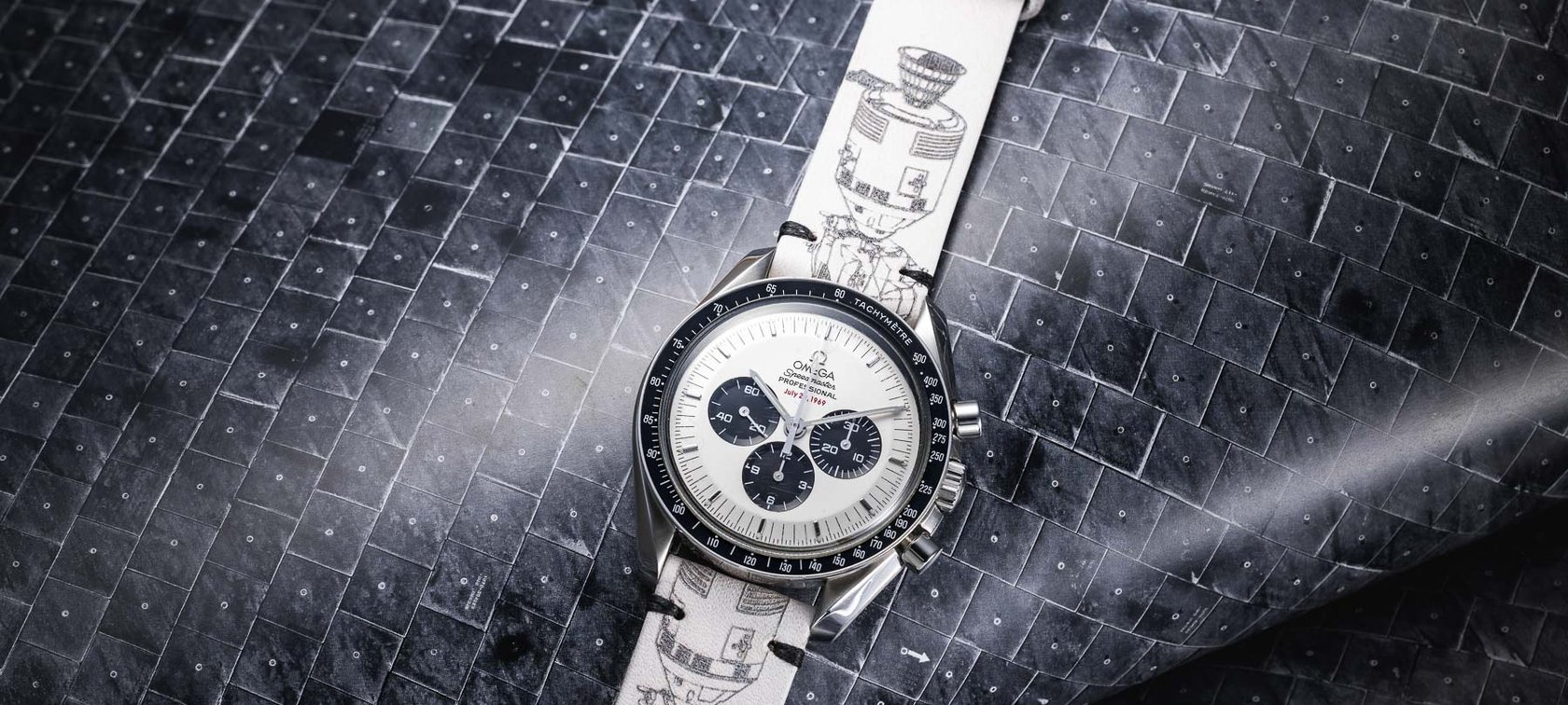 Fratello × REM Apollo 9 Speedmaster strap