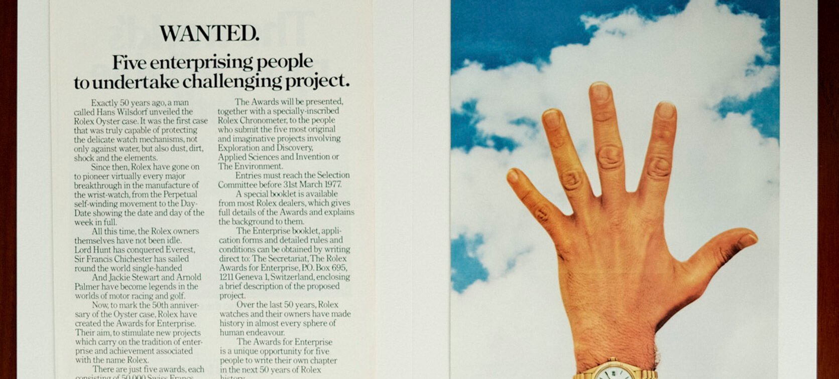 Antonio vintage watch ads