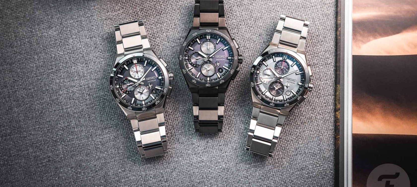 Seiko Astron GPS Solar Dual-Time Chronograph SSH151, SSH153, SSH155