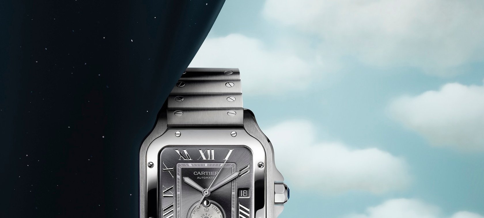 Santos de Cartier Dual Time