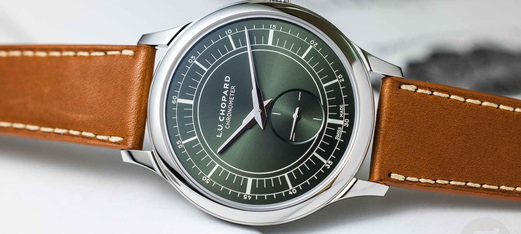 L.U. Chopard Introduces Two New Sector-Dial Beauties In Lucent Steel