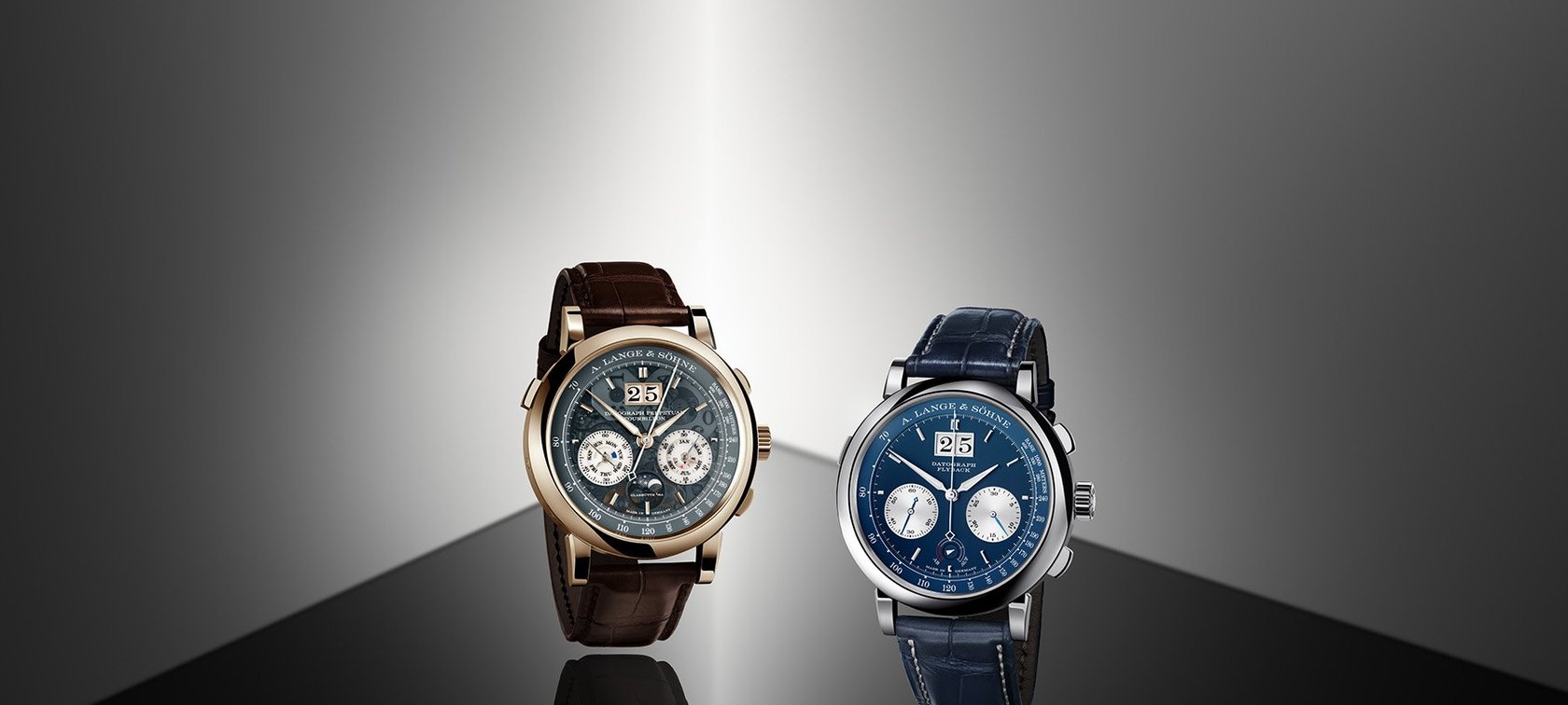 A. Lange & Söhne Celebrates 25 Years Of The Datograph With The Perpetual Tourbillon Honeygold “Lumen” And A New Up/Down