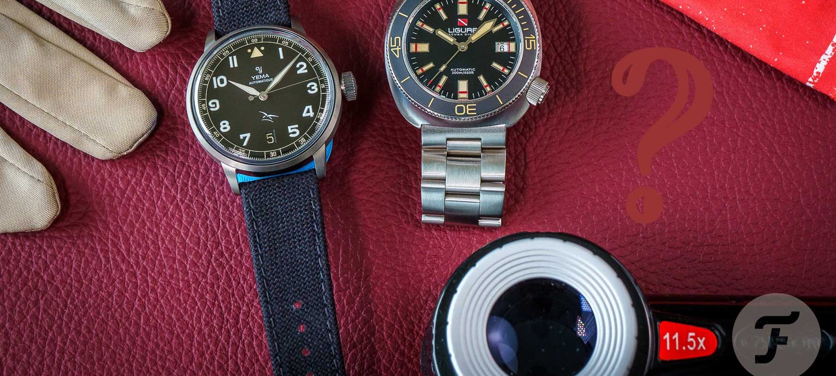 best watches under €1,000 Yema Flygraf Flieger AAE and Ligure Tartaruga