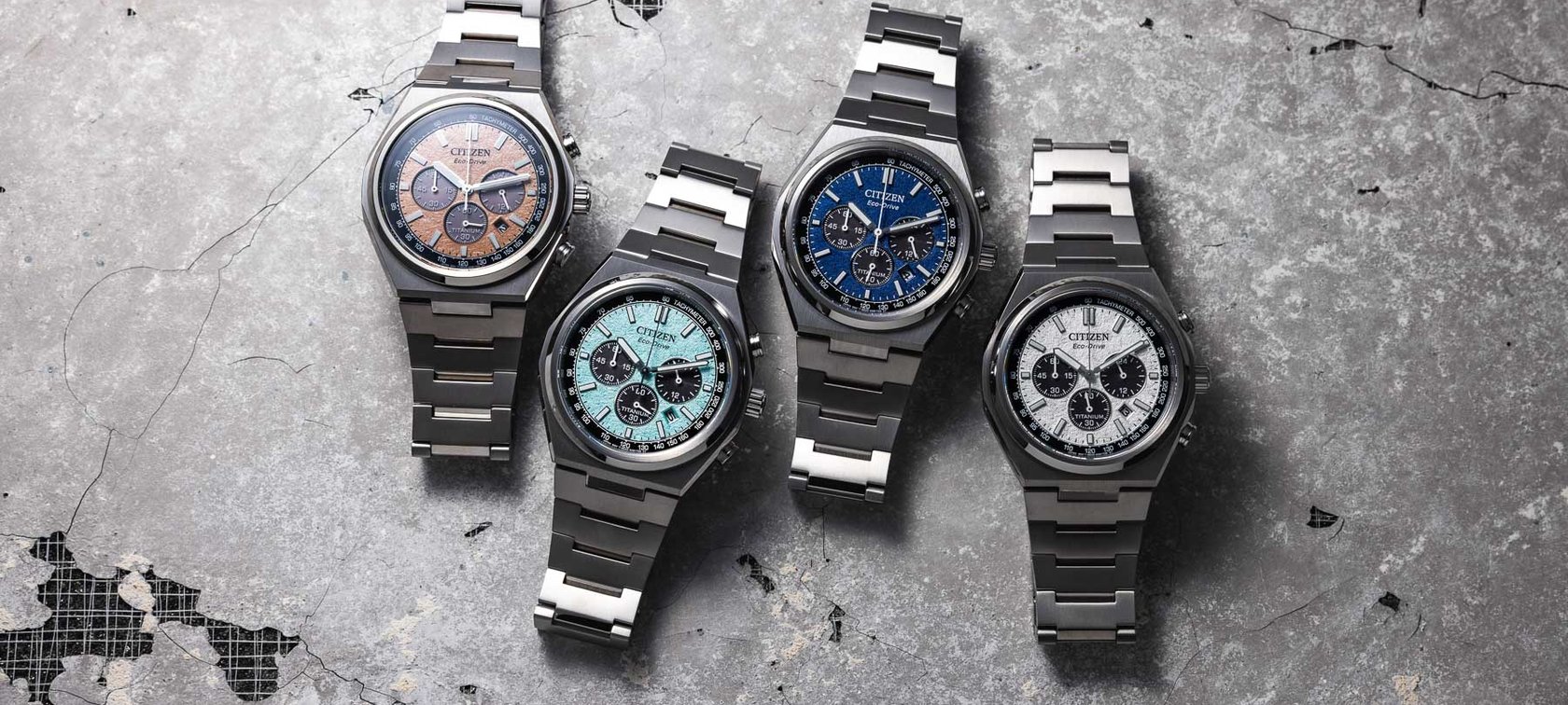 Hands-On With The Citizen Super Titanium Eco-Drive Chrono And Day-Date