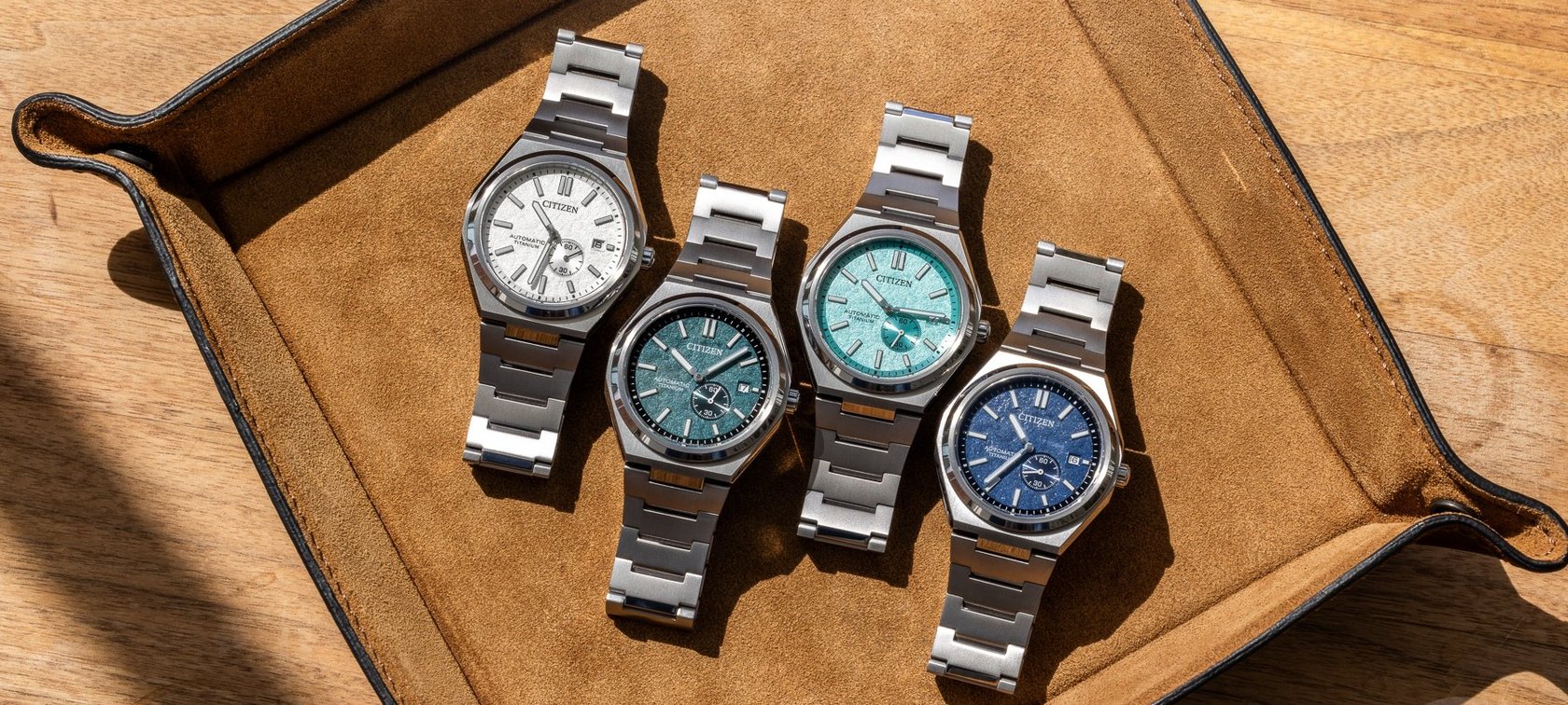 Citizen Super Titanium Automatic Small Seconds lineup