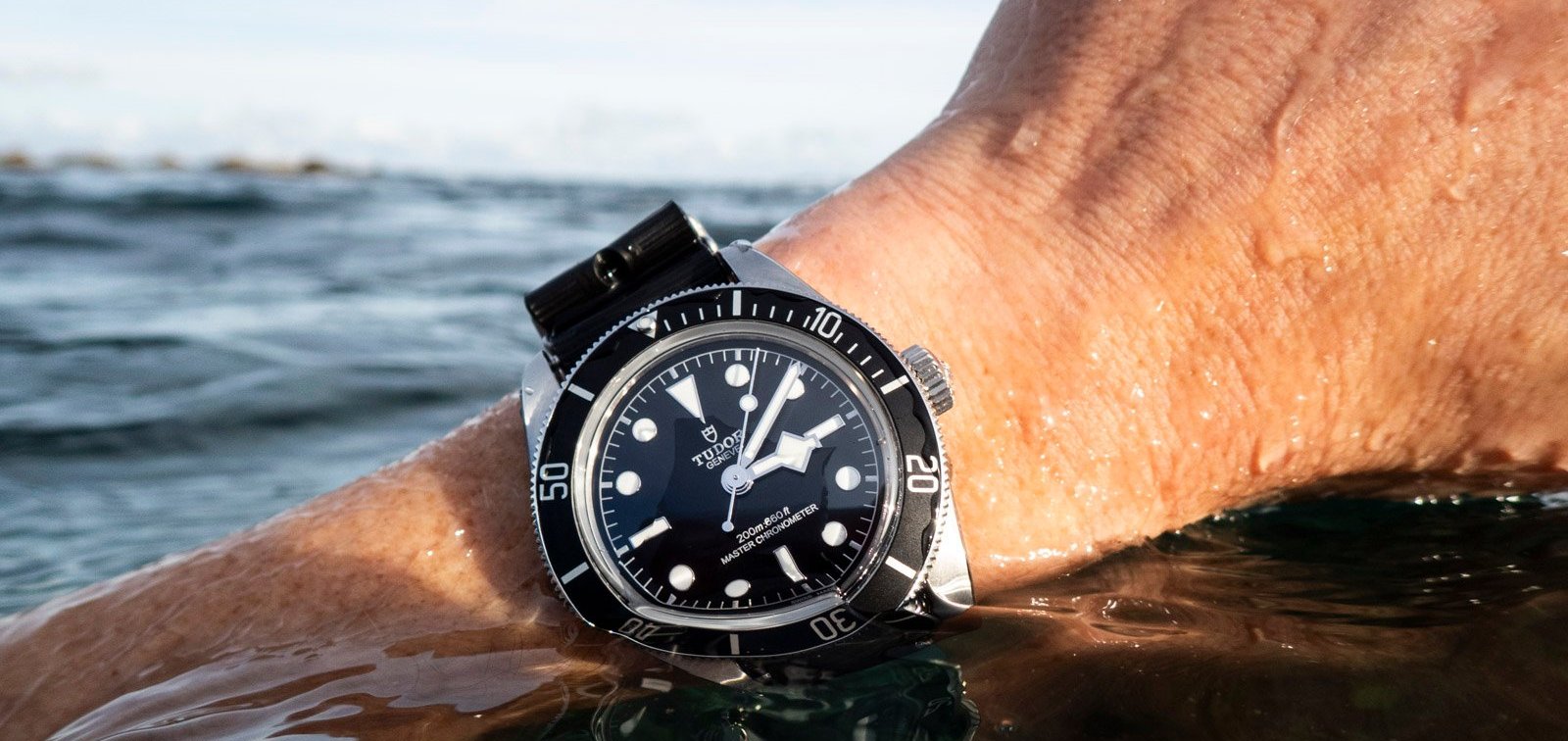 Trying Out Tudor’s New Black Bay “Monochrome” In The Pacific Ocean