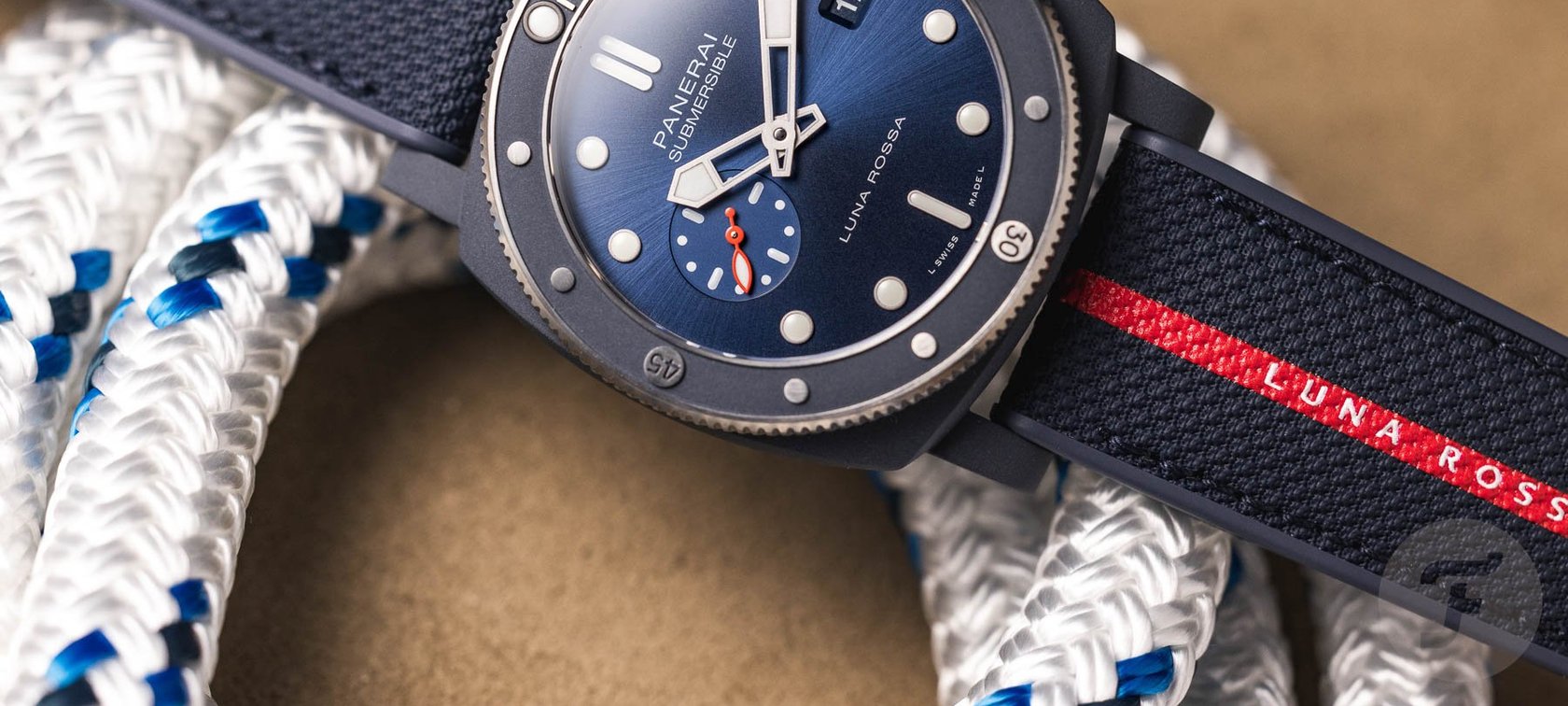 Sunday Morning Showdown: Panerai Submersible QuarantaQuattro Luna Rossa Ti-Ceramic Vs. Tudor Pelagos FXD Alinghi Red Bull Racing Edition