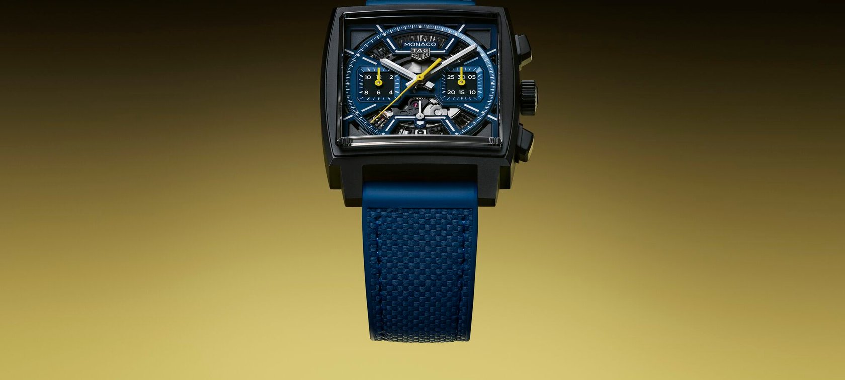 TAG Heuer Monaco Chronograph Skeleton black DLC titanium