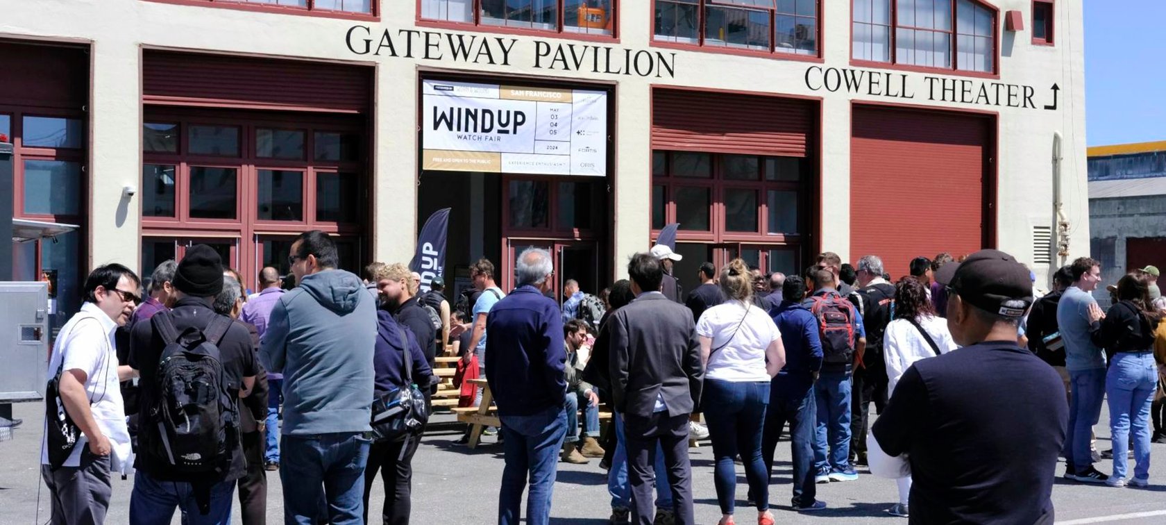 Windup Watch Fair SF 2024 entrance