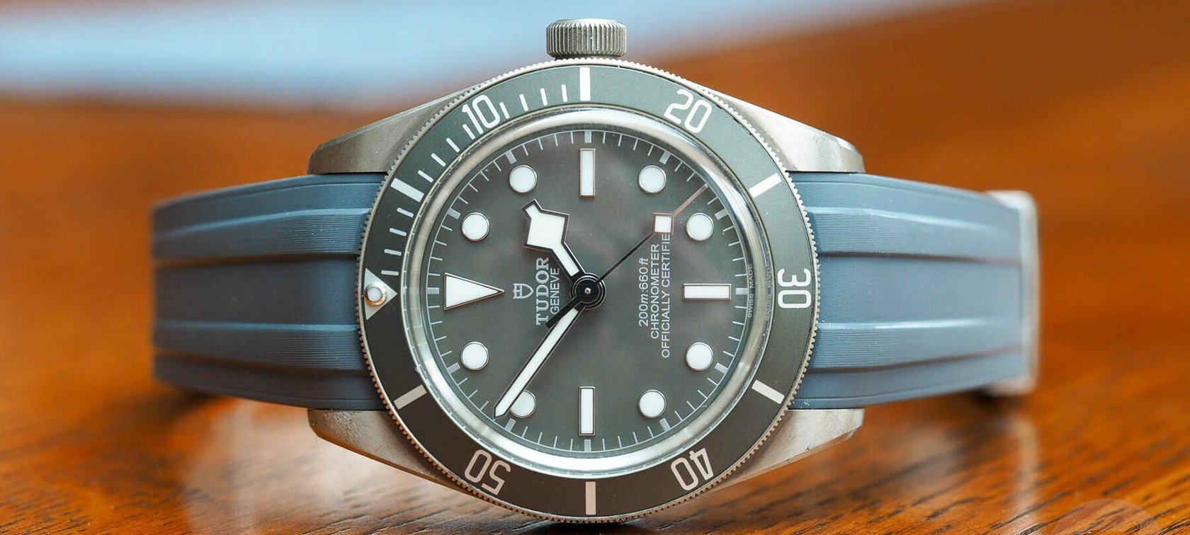 The Delugs Rubber CTS Straps On Ming And Tudor Watches