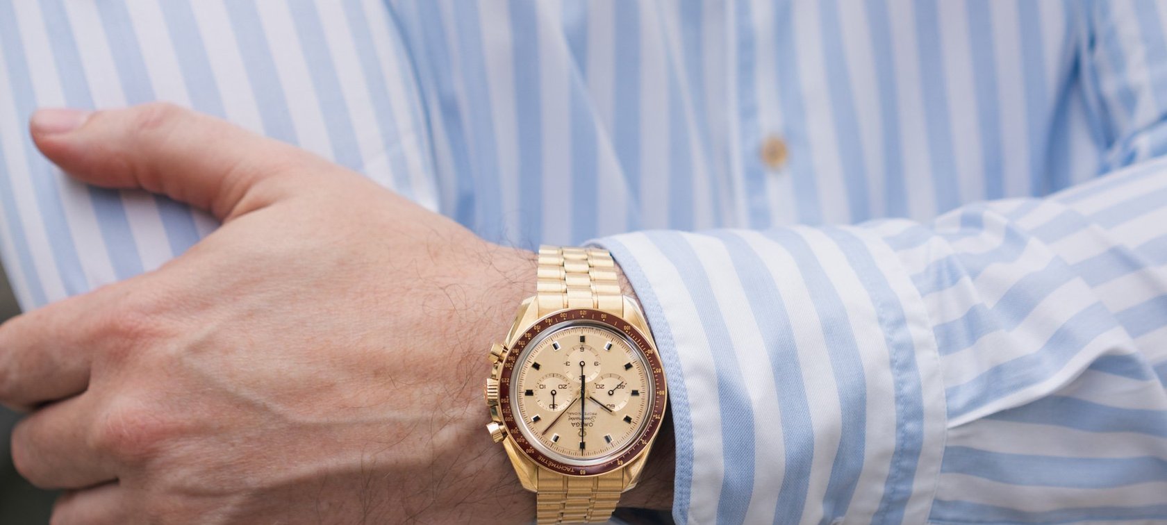 Five Years With The Omega Speedmaster Apollo 11 In Moonshine Gold