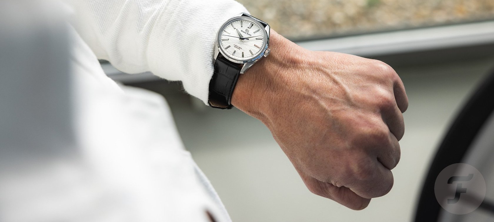 Hands-On: The Grand Seiko SLGW003 “Birch Bark” Titanium