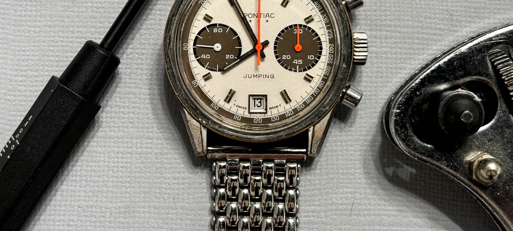 #TBT A Suspiciously Familiar Pontiac Jumping Chronograph