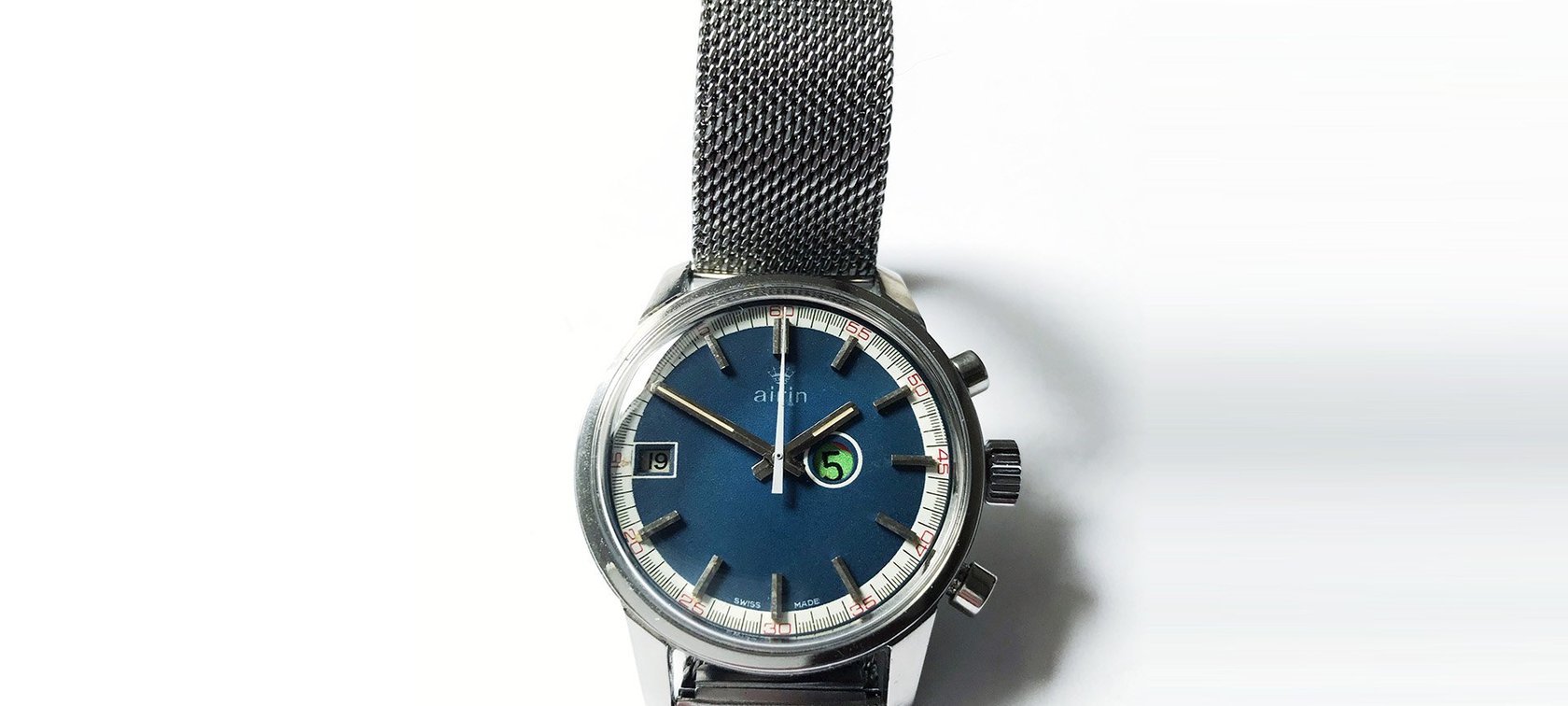 #TBT A Colorful Airin Regatta Timer With An Impressive Valjoux 237 Movement