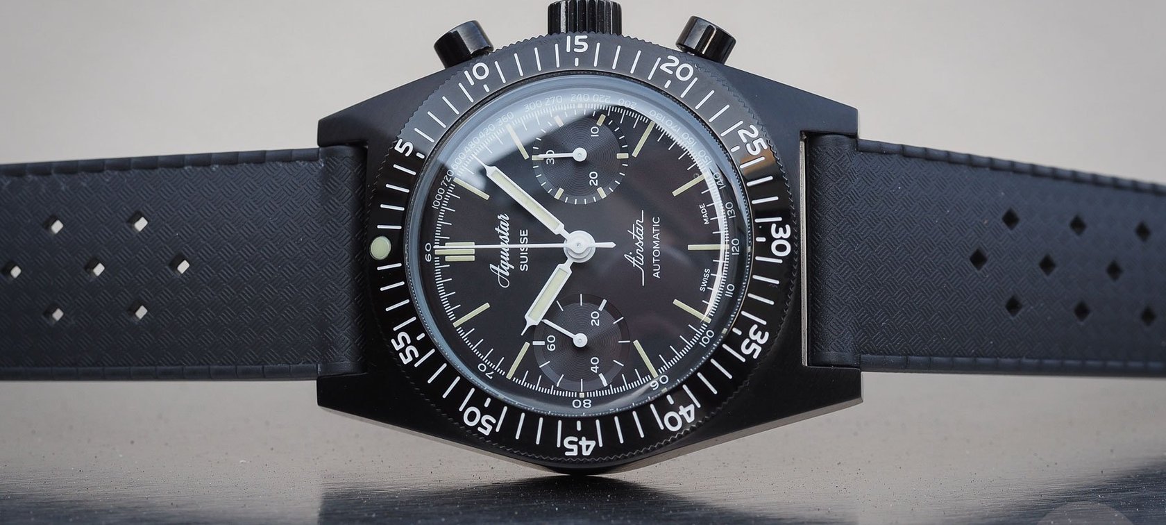 Hands-On: The New Aquastar Airstar Chronograph