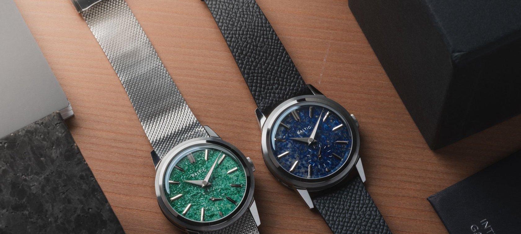 Baltic Prismic stone dials