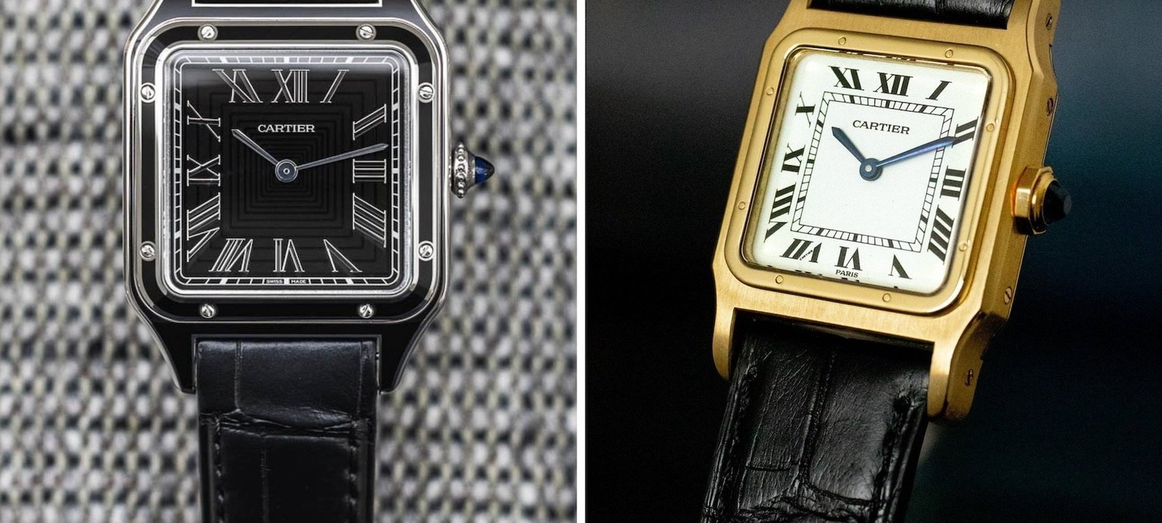 Sunday Morning Showdown: The Cartier Santos-Dumont — Current Vs. Vintage