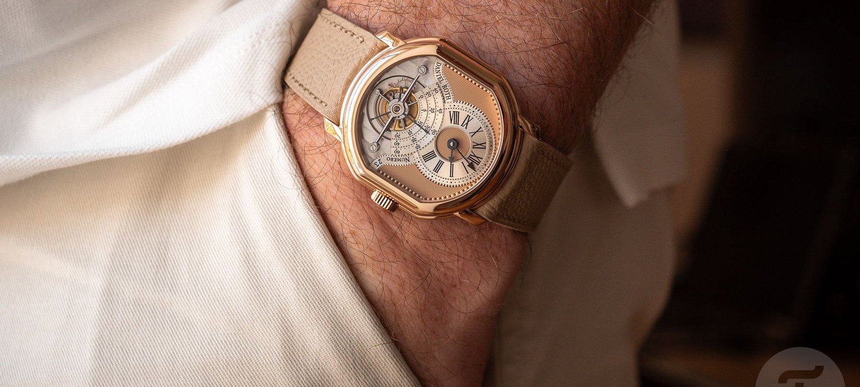 Daniel Roth Tourbillon Rose Gold pocket shot