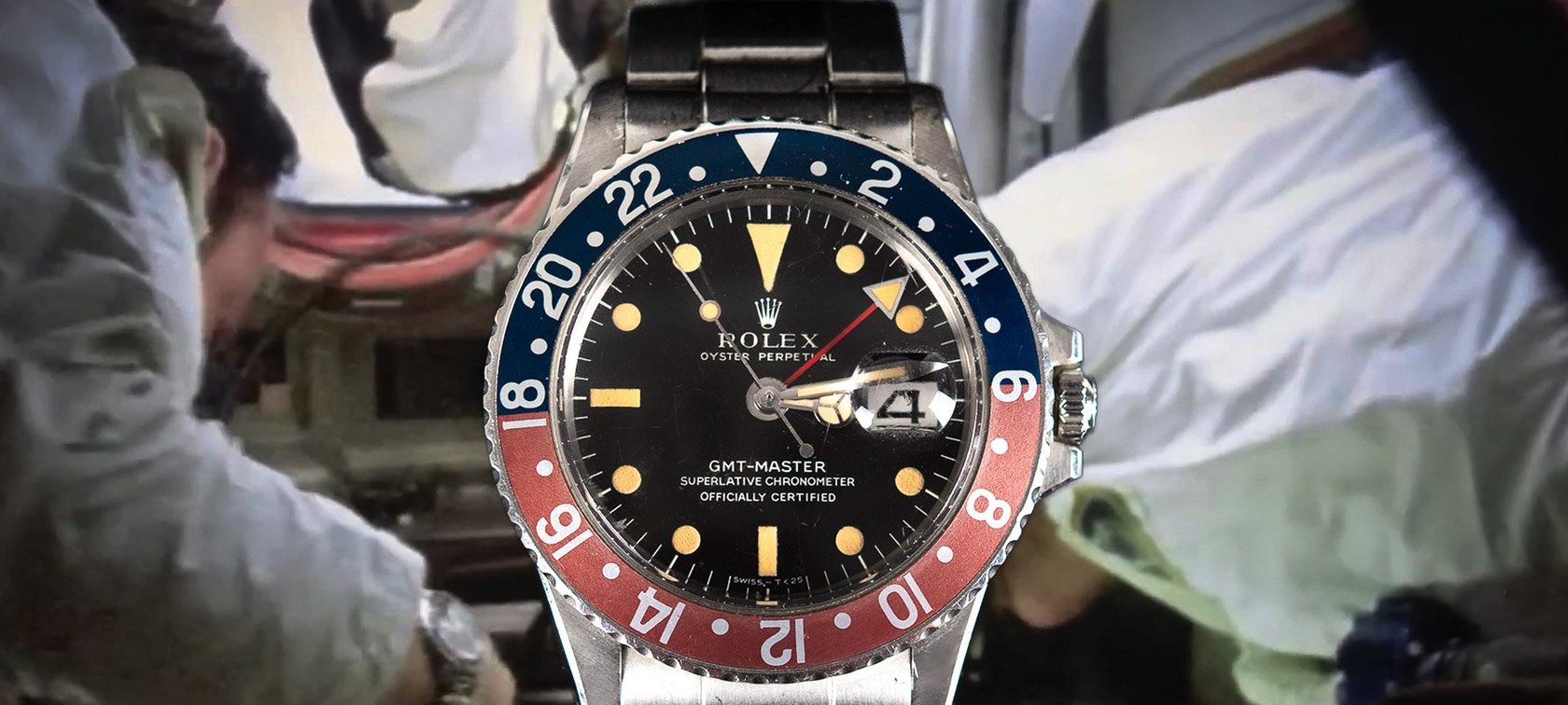 Apollo Astronaut Edgar Mitchell’s Space-Flown Rolex GMT-Master Comes Up For Auction