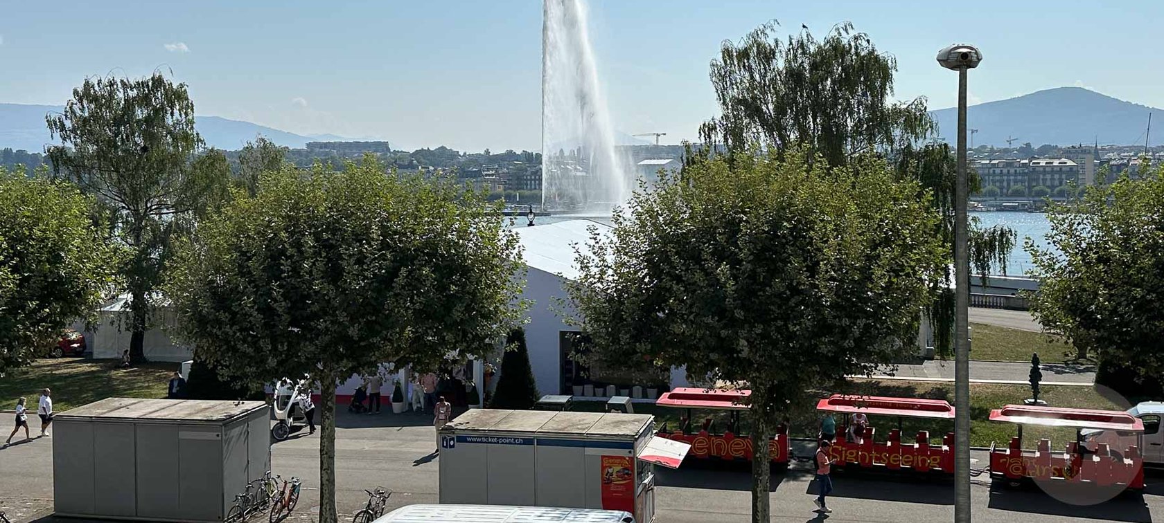 fountain in Geneva