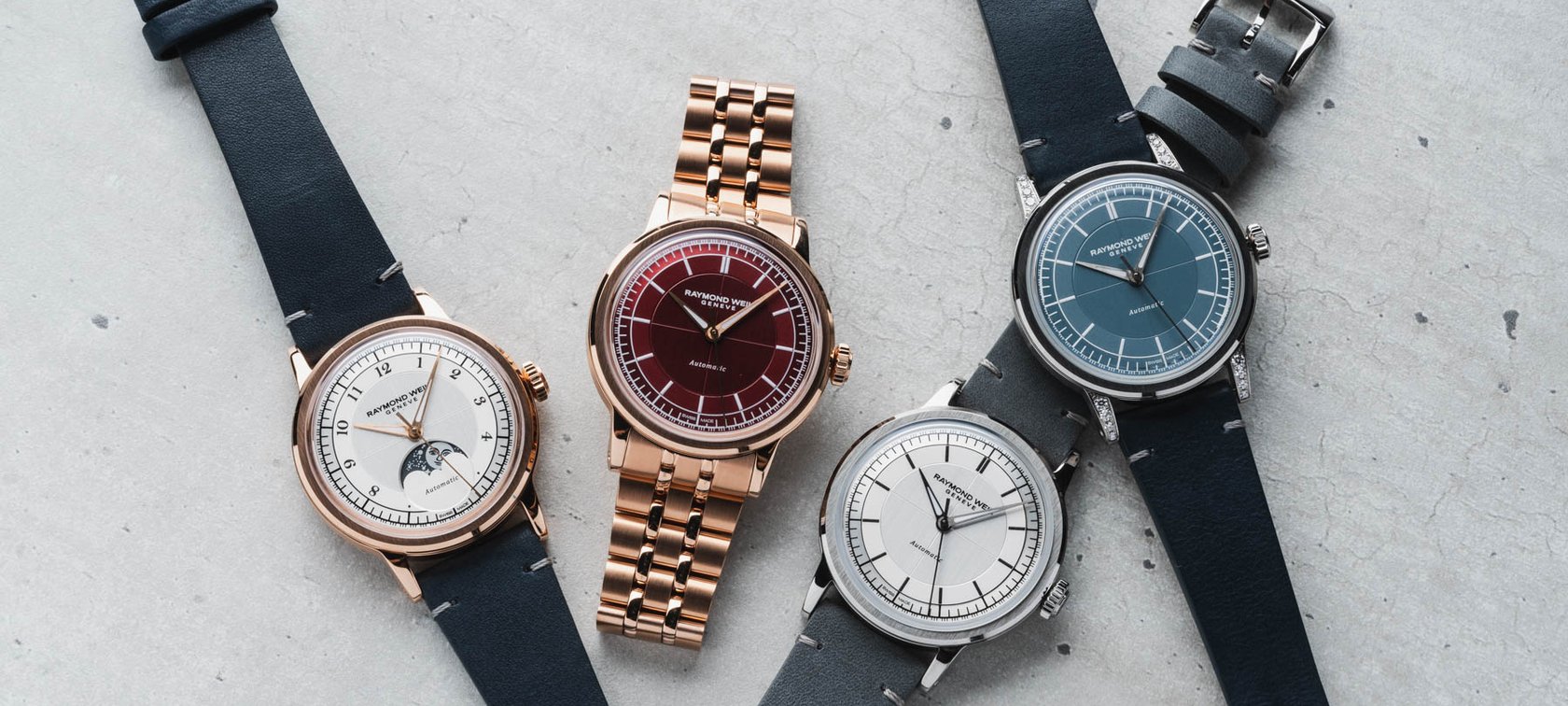 Hands-On With The 35mm Raymond Weil Millesime Models In Stainless Steel And Rose Tone