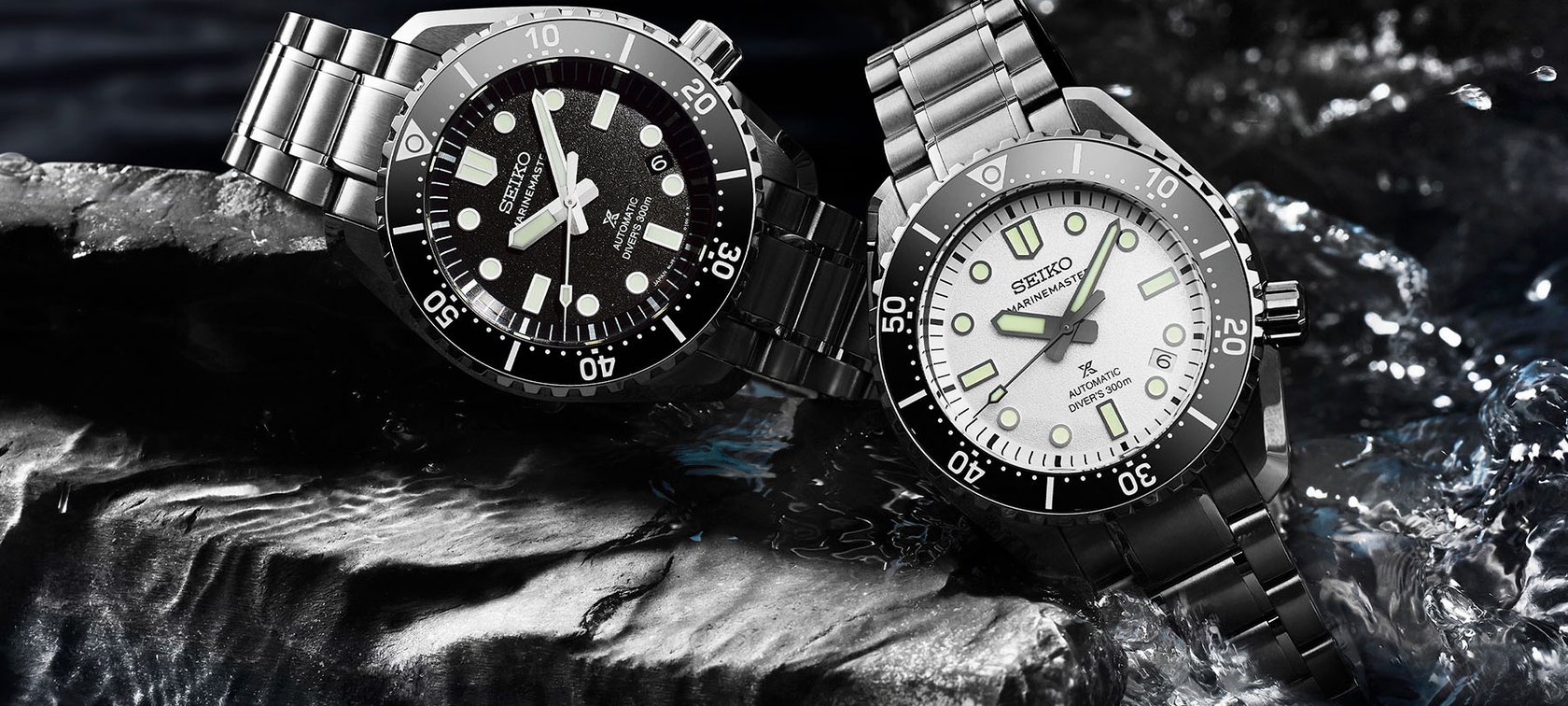 Seiko Prospex Marinemaster SLA077 and SLA079