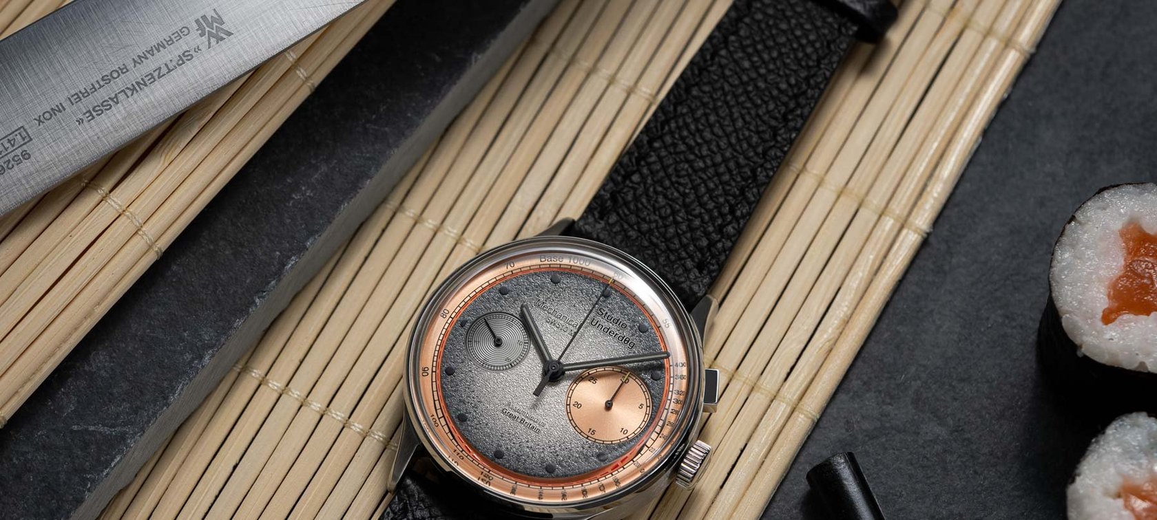 Studio Underd0g Launches The 03Series With A Dial Inspired By A Salmon’s Shimmering Skin