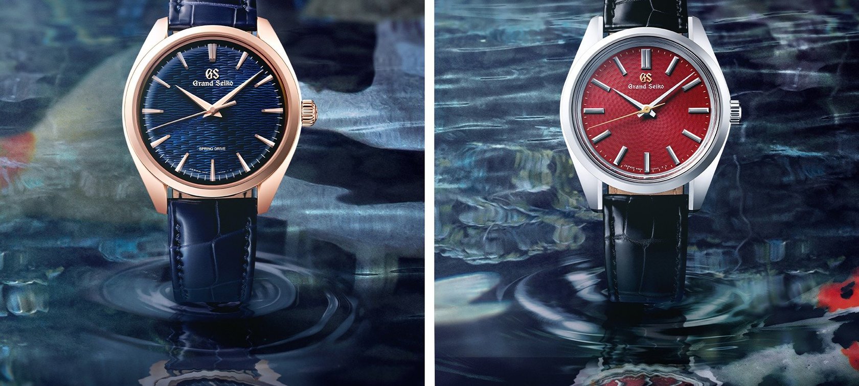 Grand Seiko SBGY040 and SBGW321