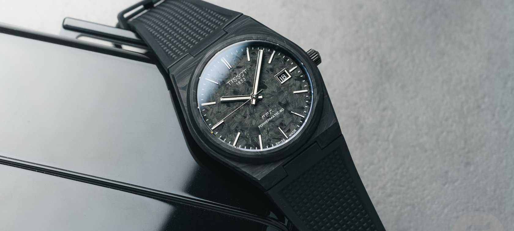 Tissot PRX Powermatic 80 Forged Carbon