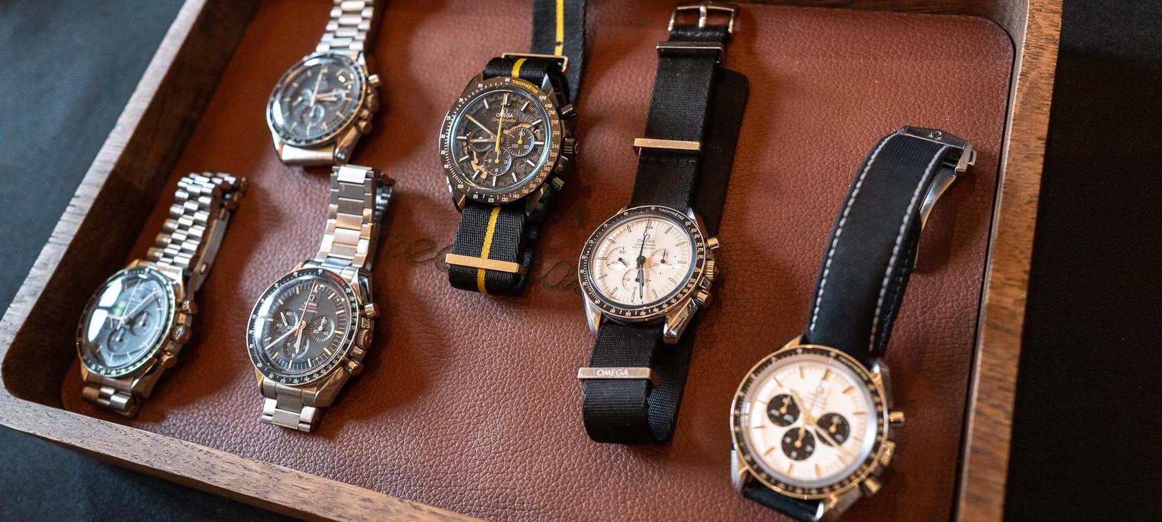 watches at a Speedmaster community get-together