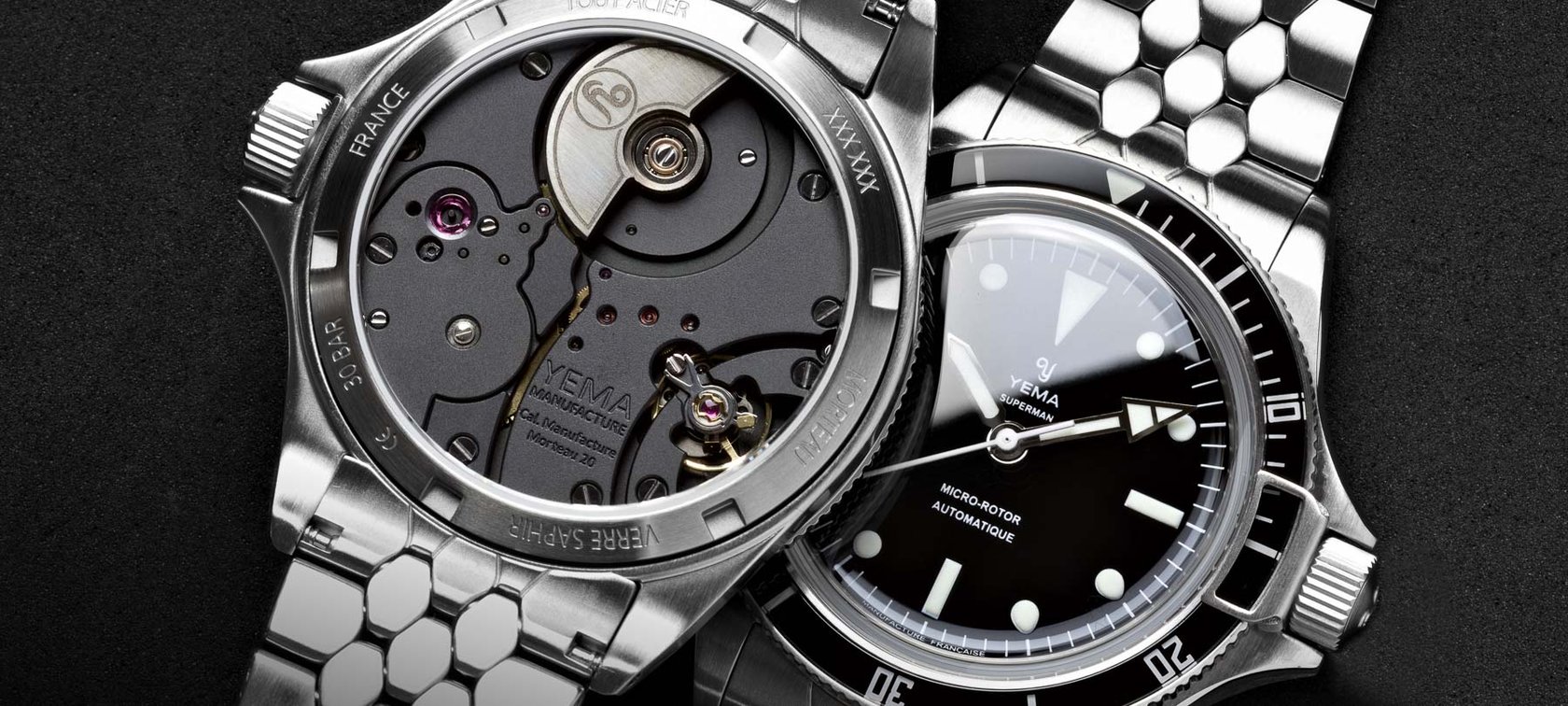 Yema Manufacture CMM.20 in Superman Slim