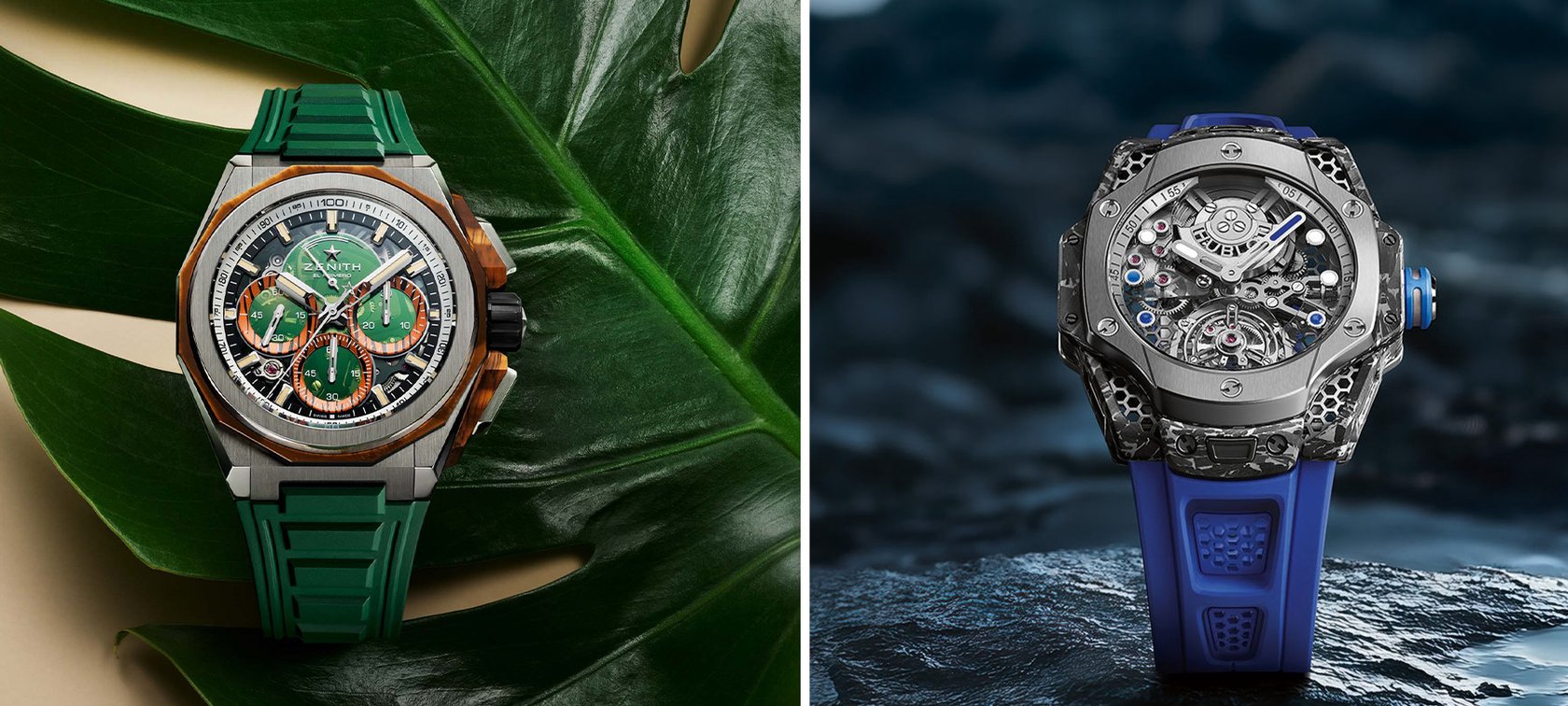 Ending The Year On A Bold Note With The Hublot Big Bang Tourbillon Carbon SR_A And The Zenith Defy Extreme Jungle