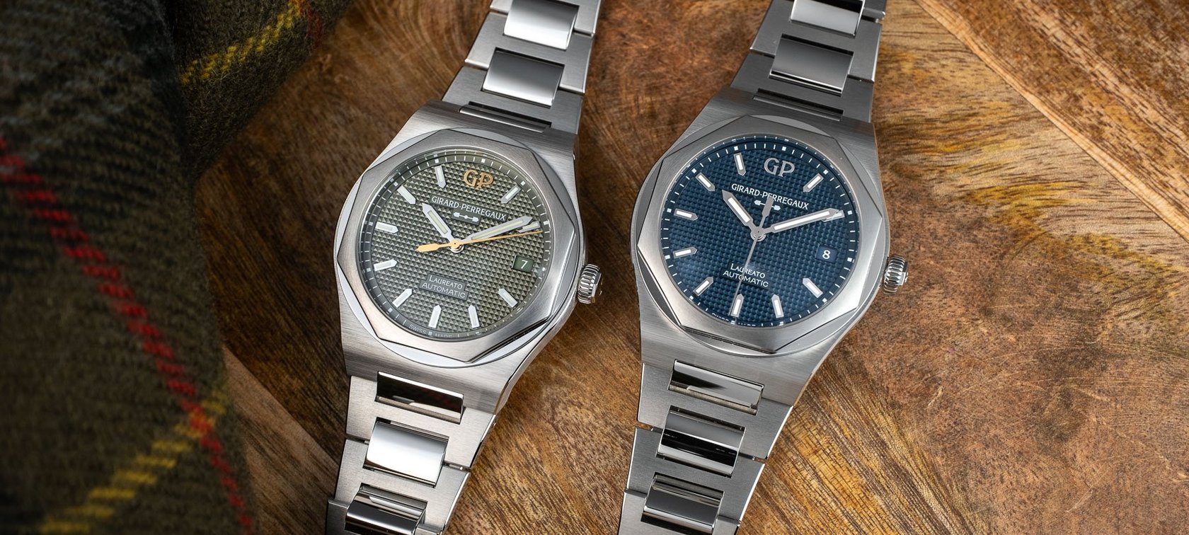 Girard-Perregaux Laureato 38mm in steel