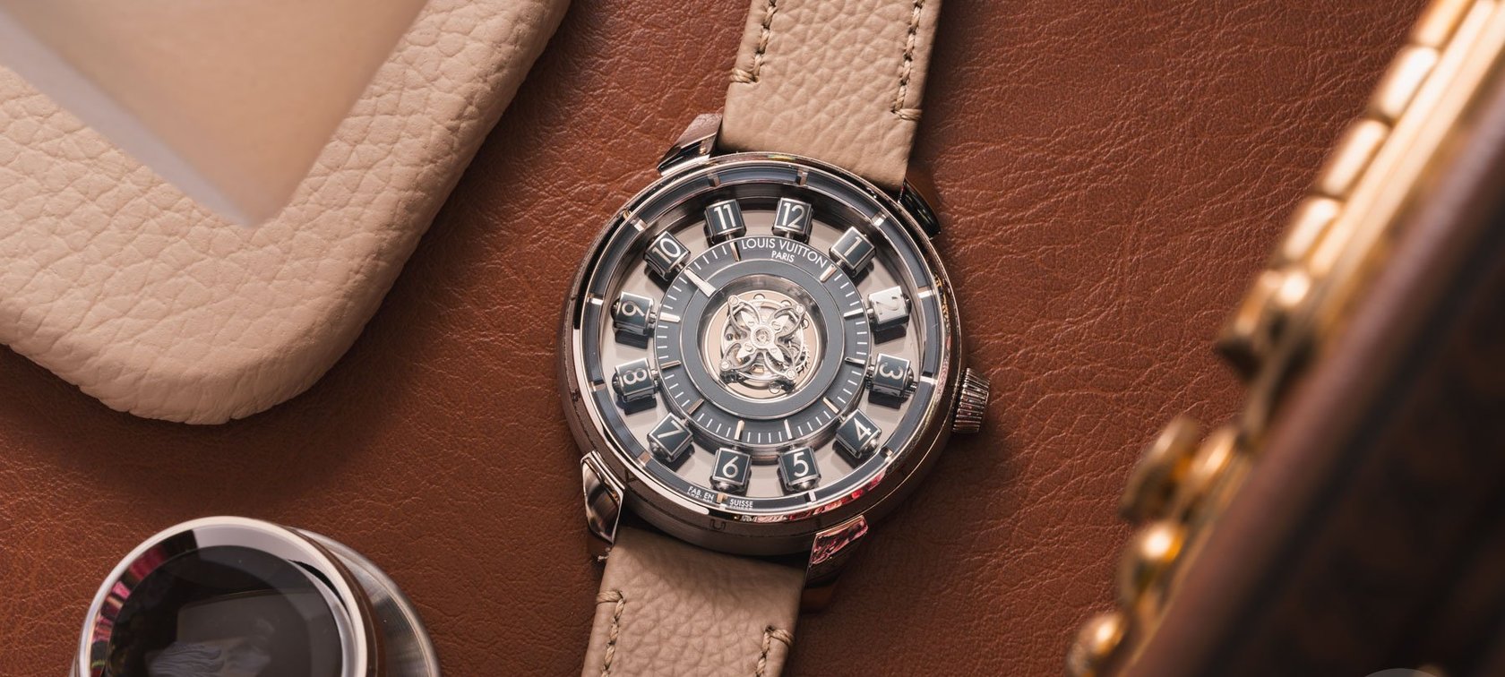 Louis Vuitton Tambour Taiko Spin Time Tourbillon header image