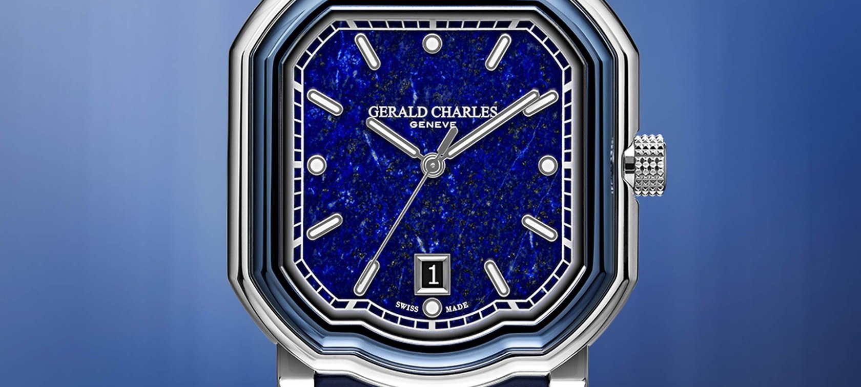 Gerald Charles Maestro 2.0 Ultra-Thin Lapis Lazuli header image