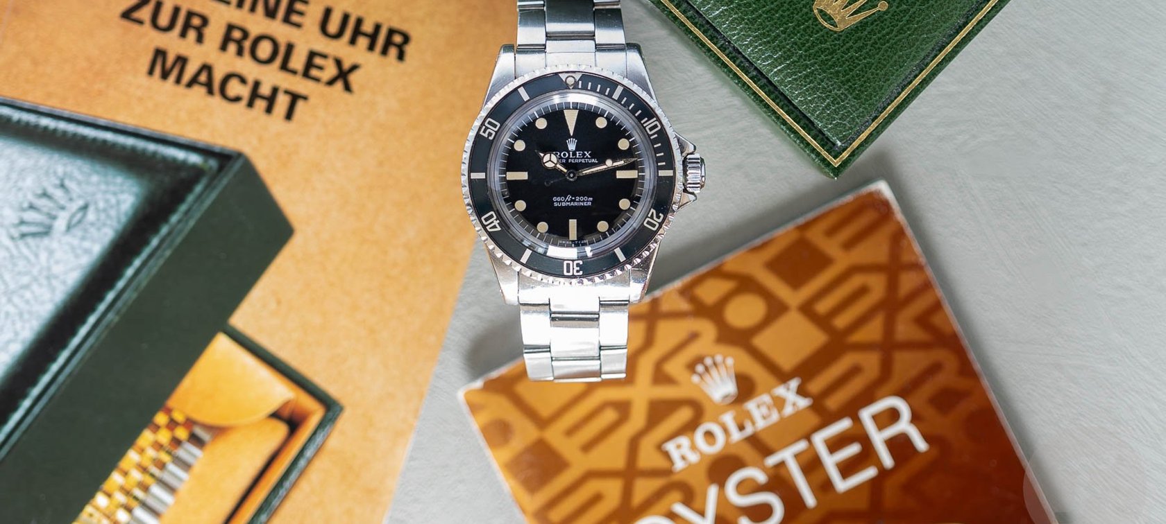 Fratello Talks: How To Buy A Vintage Watch header image — Rolex Submariner 5513